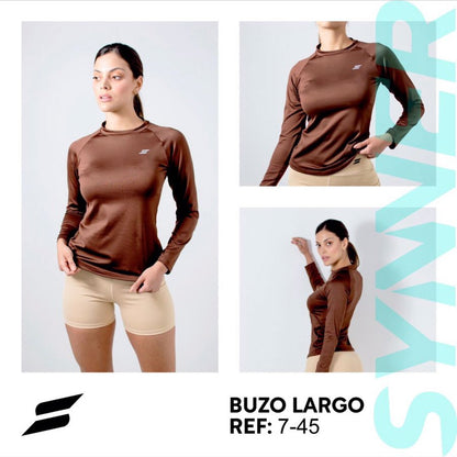 Buzo deportivo largo